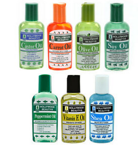 Hollywood Beauty Oils for Hair & Skin - Natural Moisturizing & Nourishing Treatment - Perfect for Dry Hair, Scalp Care & Glowing Skin | Use for Daily Hydration, Styling & Massage