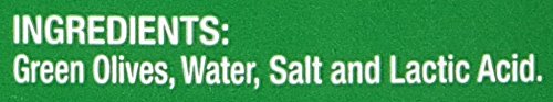 Supremo Italiano Pitted Manzanilla Olives - 63 Oz (1.8kg) Large Jar | Premium Spanish Green Olives | Perfect for Salads, Charcuterie Boards & Mediterranean Recipes