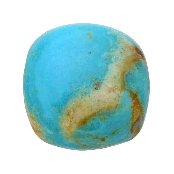 Natural Arkansas Mona Lisa Turquoise Cabochon 4mm-8mm Cushion Cut - Genuine USA Mined Gemstone for Jewelry Making, Wire Wrapping & DIY Crafts
