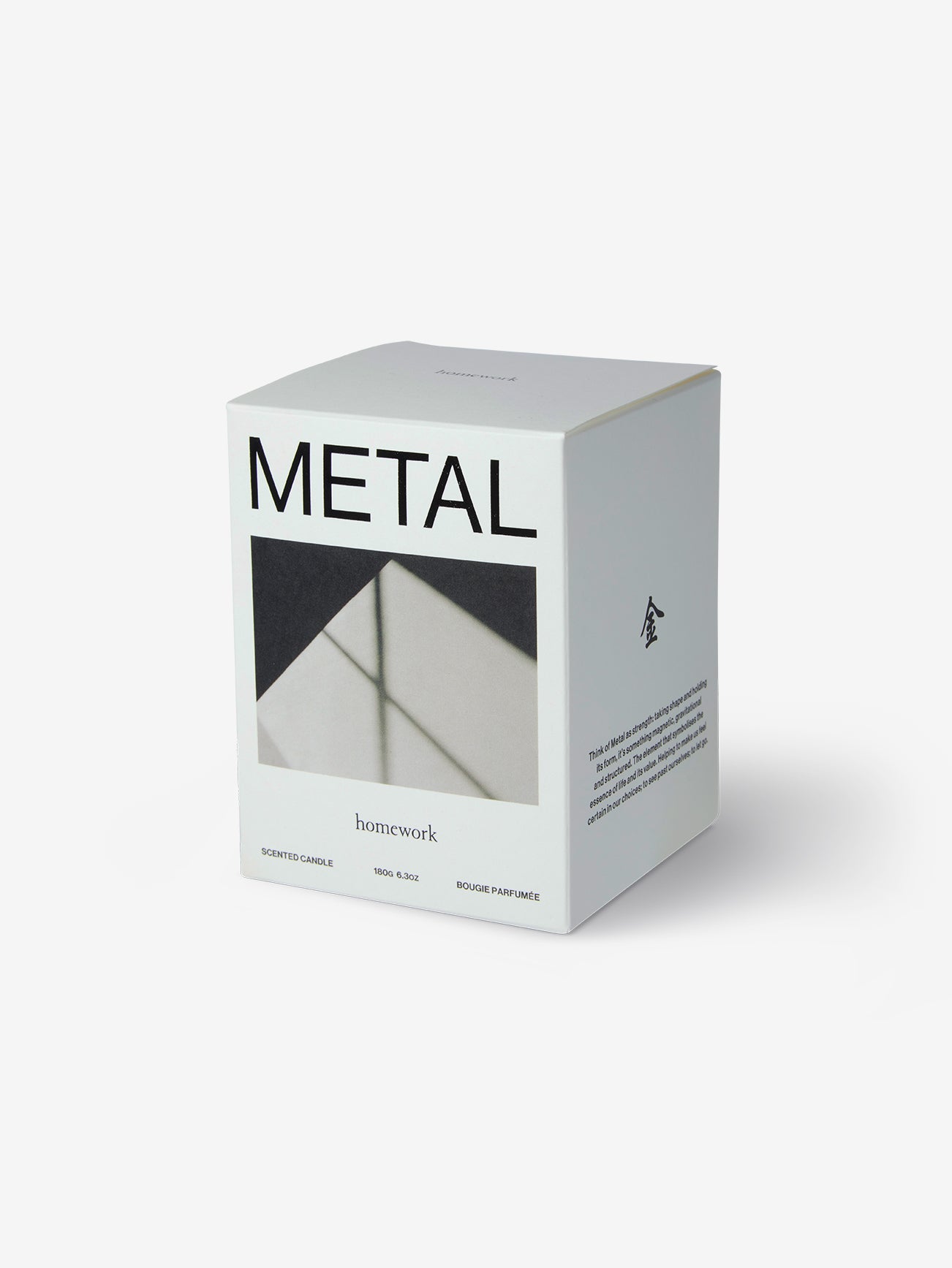 Premium Metal Homework Candle - Elegant & Durable for Study, Relaxation & Home Decor