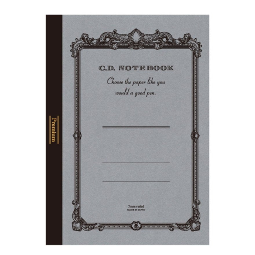 Premium Nippon Note CD Off White Ruled A5 Notebook - 96 Pages, Smooth Writing Paper for Journaling, Office Work & School Notes