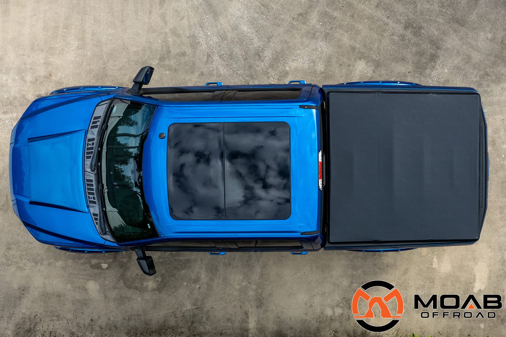 VTF Soft Folding Truck Bed Tonneau Cover for 2019-2021 Ford Ranger 5' Bed | Waterproof & UV Protection | Easy Install & Secure Storage | Perfect for Camping, Road Trips & Hauling Gear