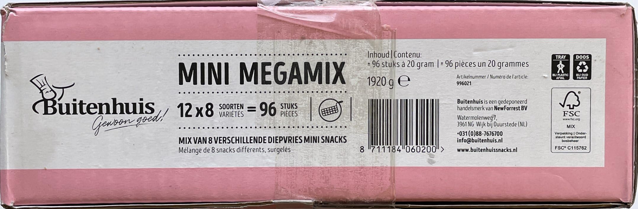 Vriens Holland-Box Set of 3 Authentic Dutch Mini Snacks - Nuggets, Bamboo Balls, Cheese Slices & Nasi Balls - 96 Deep Fryer Snack Ideas - Perfect for Parties, Game Nights & Dutch Cuisine Lovers