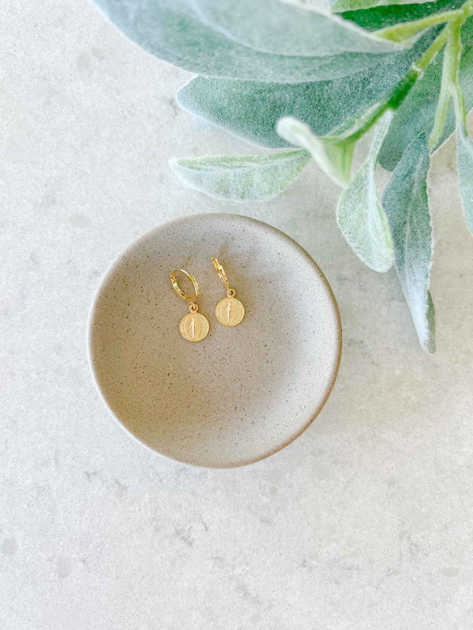 Stunning Miraculous Medal Earrings - Religious Jewelry for Women - Perfect for Church, Gifts & Everyday Faith Inspiration