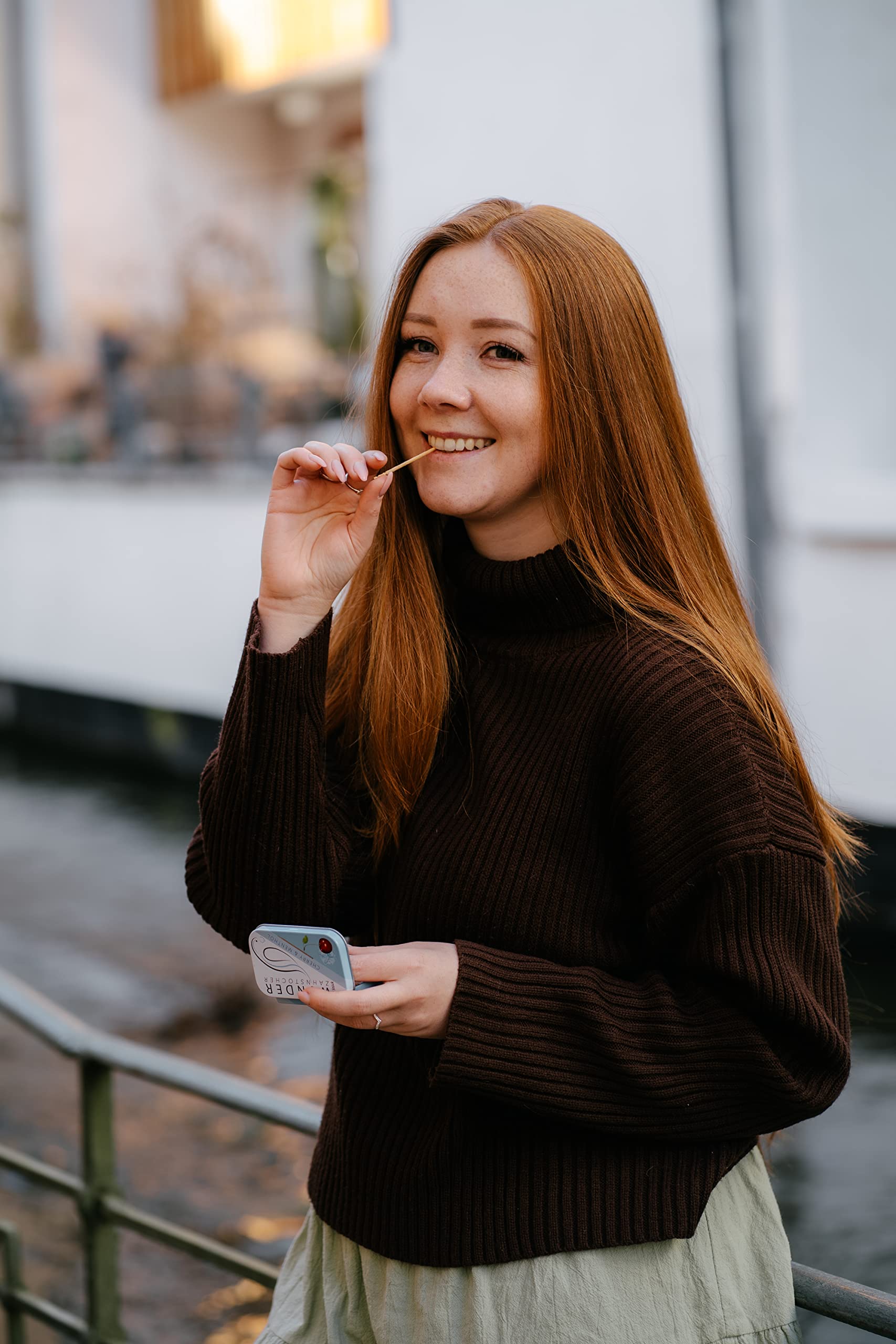 Flavored Toothpicks for Fresh Breath | Stop Nail Biting & Teeth Cleaning On-the-Go | Sugar-Free Vegan Toothpicks for Travel, Office & After Meals