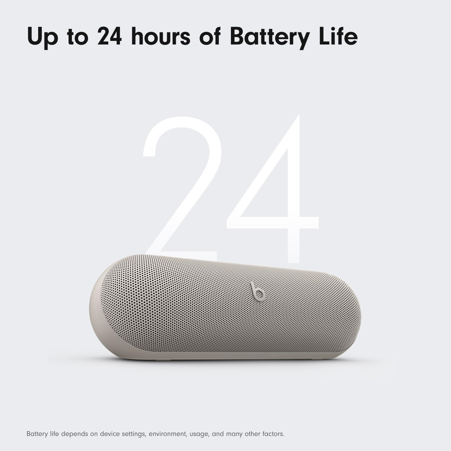 Beats Pill x Kim Kardashian Wireless Bluetooth Speaker - Portable Waterproof Speaker with 12-Hour Battery Life - Perfect for Pool Parties, Beach Outings & Home Entertainment (Gray)