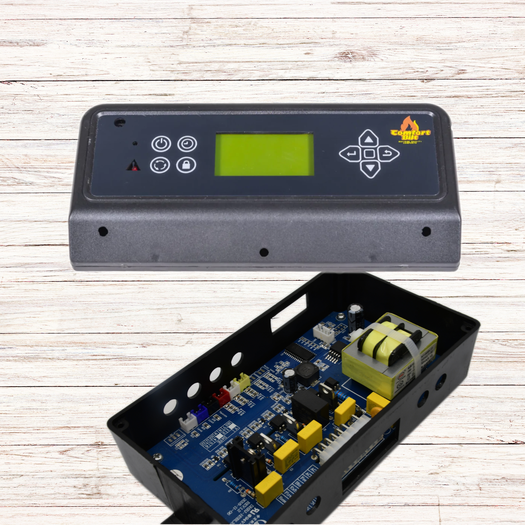 Comfortbilt Electronics & Thermostat Upgrade Kit - Smart Home Heating Control System for Pellet Stoves | Easy Installation & Energy Saving | Perfect for Winter Home, Cabin & RV Heating