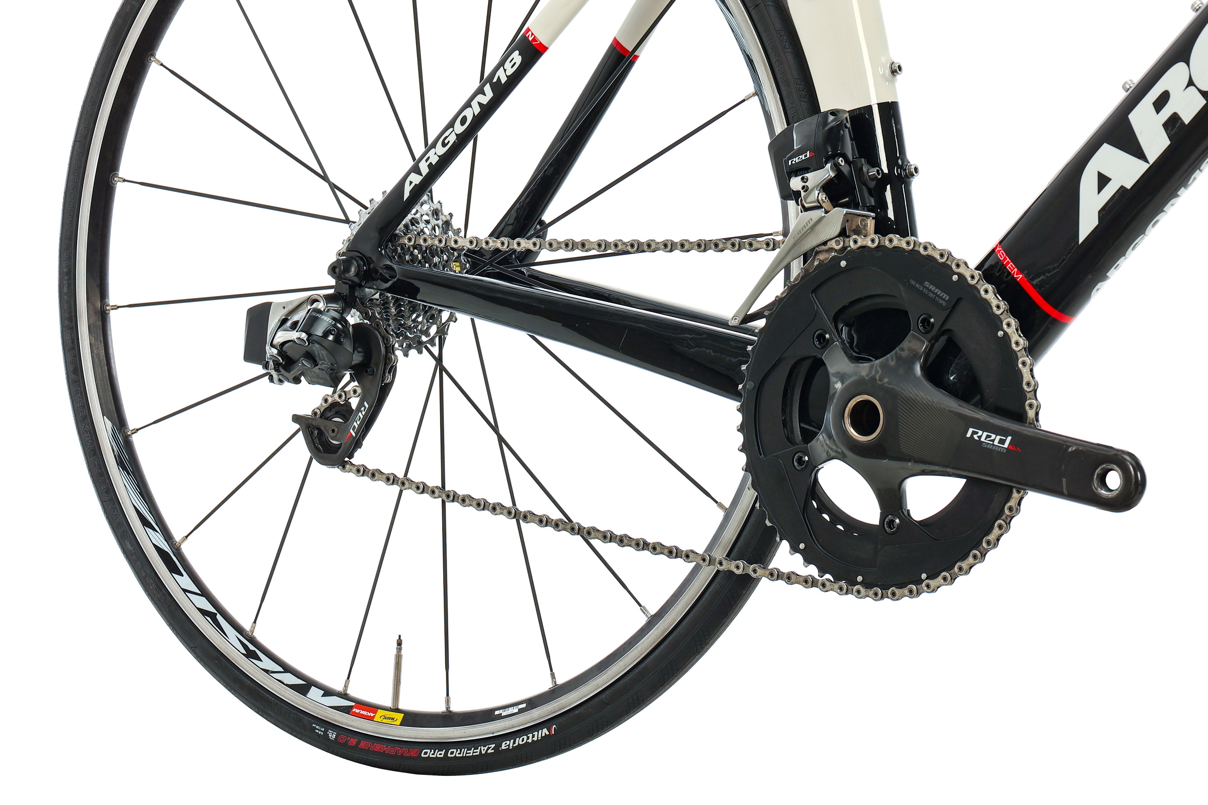 Argon 18 Nitrogen Pro Carbon Road Bike - 2016 Model, Large Frame Size | Lightweight Racing Bicycle for Competitive Cyclists & Endurance Rides