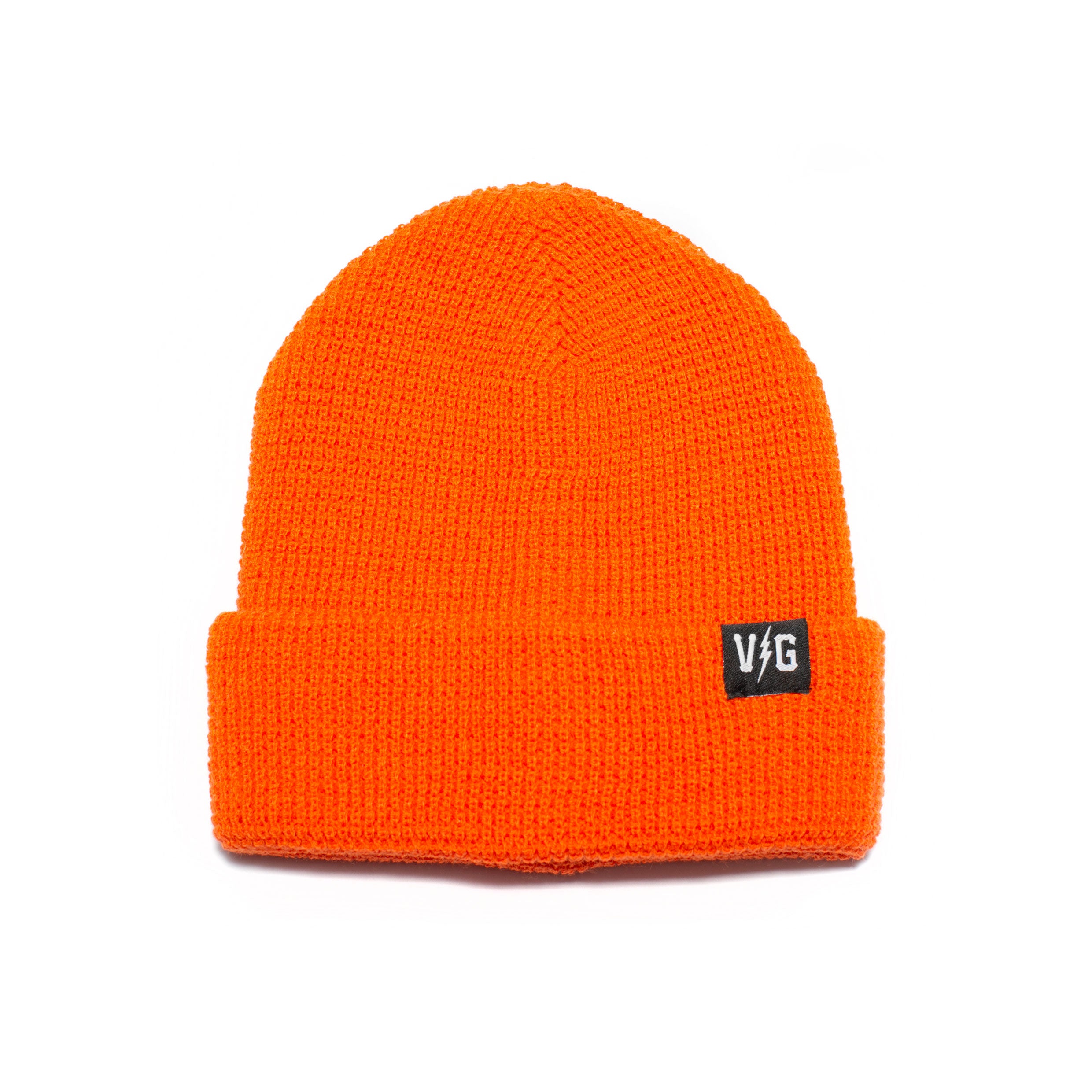 Bolt Classic Cuff Beanie for Men & Women - Soft Winter Knit Hat with Foldable Brim - Warm Unisex Skull Cap for Outdoor Activities, Skiing, and Casual Wear