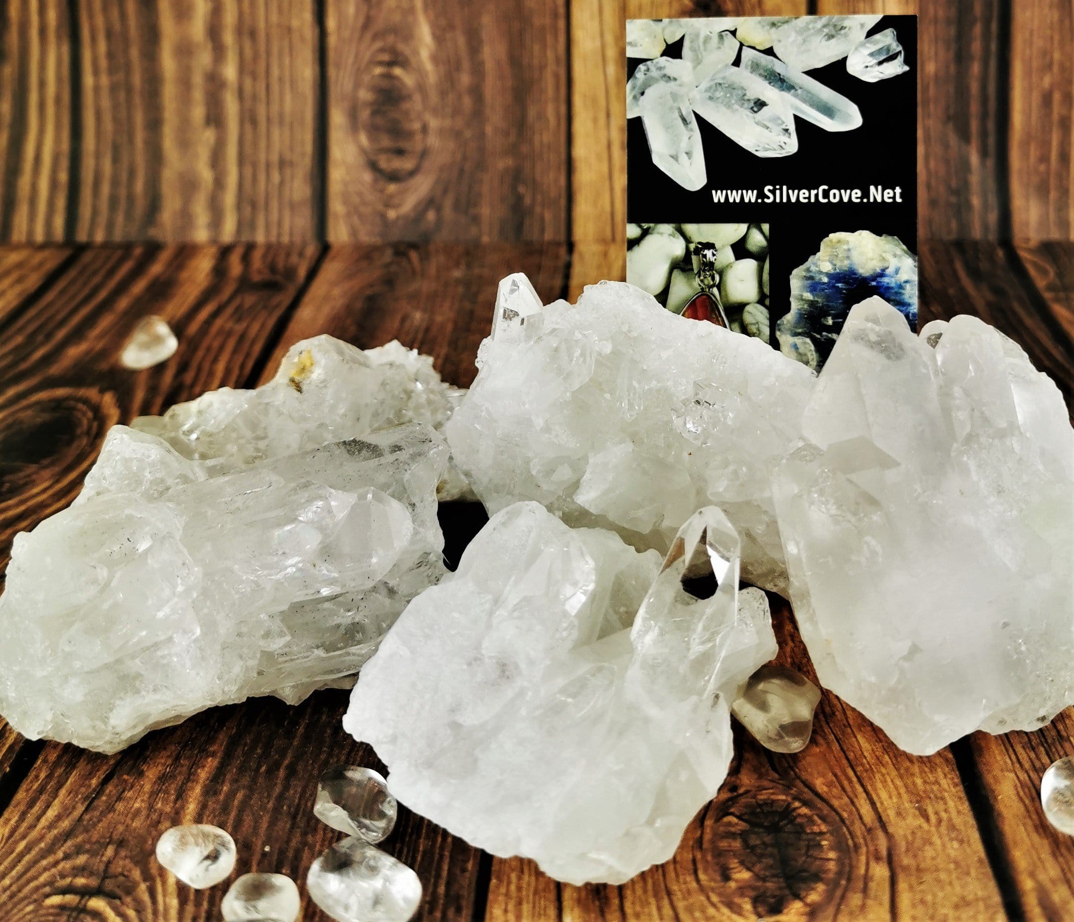 Natural Brazilian Quartz Crystal Cluster - Raw Healing Stones for Meditation, Reiki & Home Decor | Spiritual Energy, Chakra Balancing & Positive Vibes