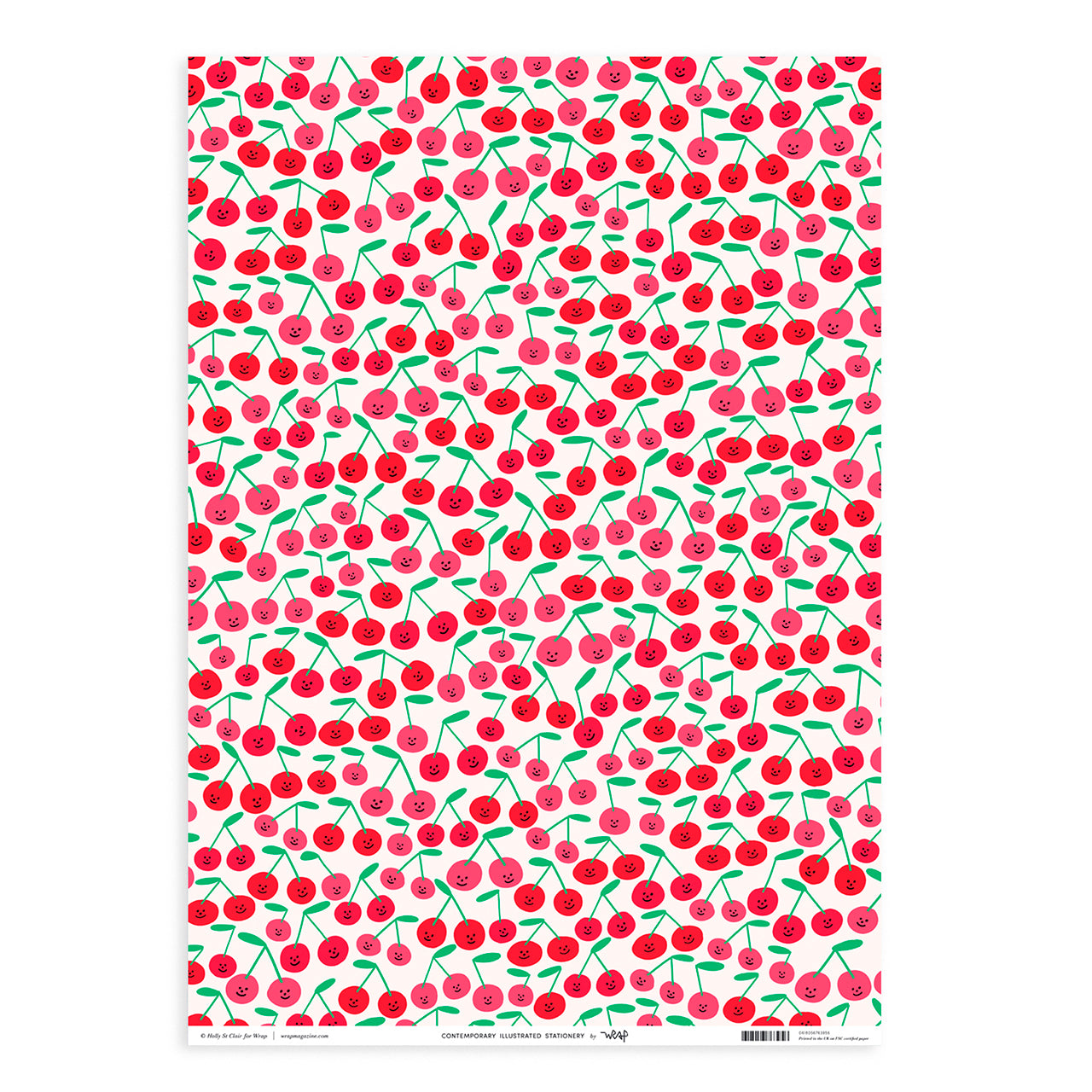 Fresh Red Cherries Wrapping Sheets - 100 Pack for Gift Wrapping, Baking, and Party Decorations | Perfect for DIY Crafts, Dessert Presentation, and Holiday Packaging