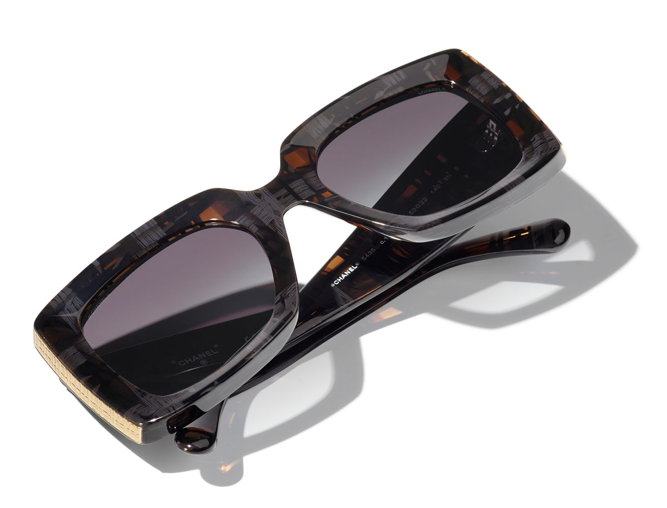 Chanel 5435 Sunglasses - Luxury Designer Shades for Women - UV Protection & Fashionable - Perfect for Beach, Driving & Outdoor Activities