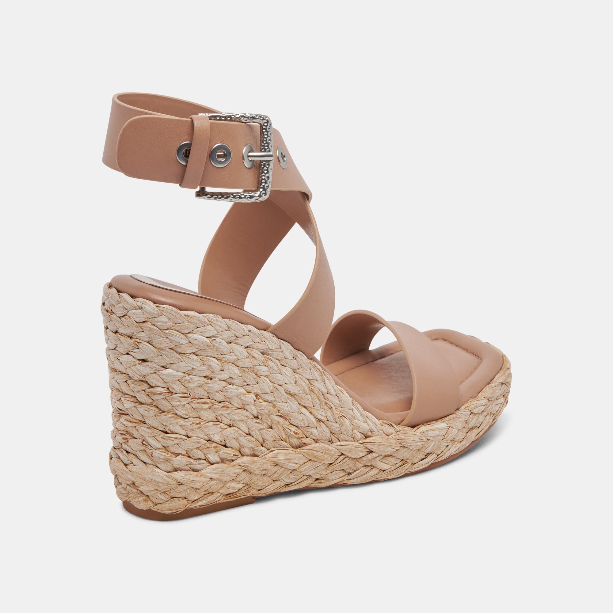 AldonA Women's Leather Wedge Sandals - Comfortable Slip-On Cafe Shoes for Walking, Work & Casual Outfits | Stylish & Lightweight Summer Footwear for Women