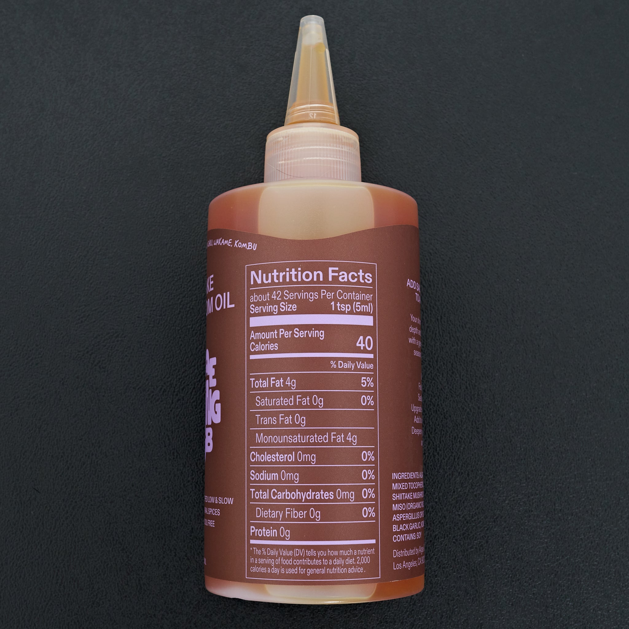 Premium Shiitake Mushroom Oil for Cooking - Organic, Vegan, Gluten-Free - Perfect for Stir-Fry, Salad Dressing & Asian Cuisine