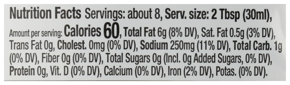 Organicville Sun Dried Tomato Garlic Vinaigrette - 12 Pack (8 Oz Each) | Premium Organic Salad Dressing | Perfect for Salads, Pasta & Marinades