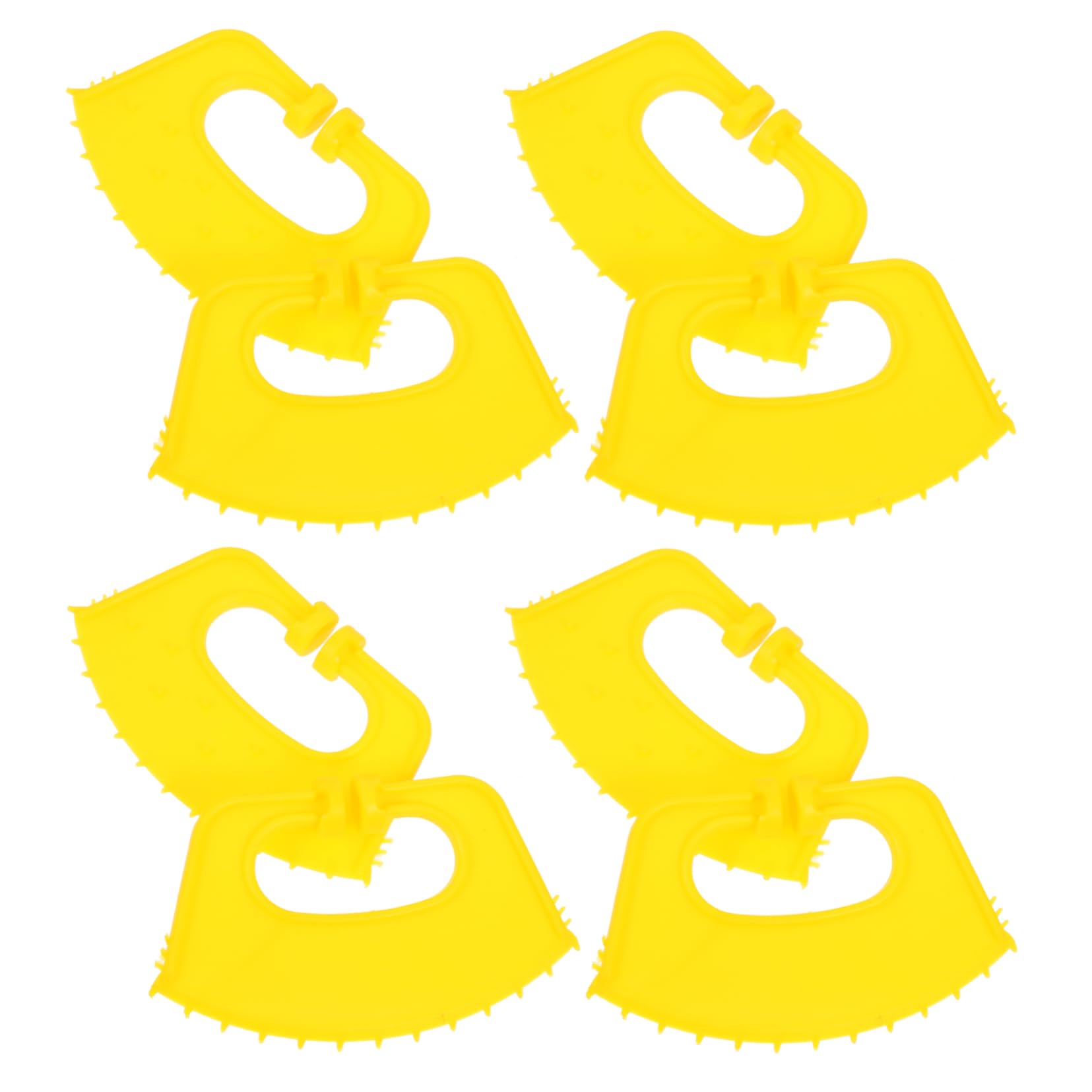 CIMAXIC 40 Pcs Calf Weaner Nose Rings - Anti-Suckling Milk Preventer for Livestock, PP Plastic Bull Nose Clamps - Ideal for Weaning Calves, Dairy Farming & Cattle Management