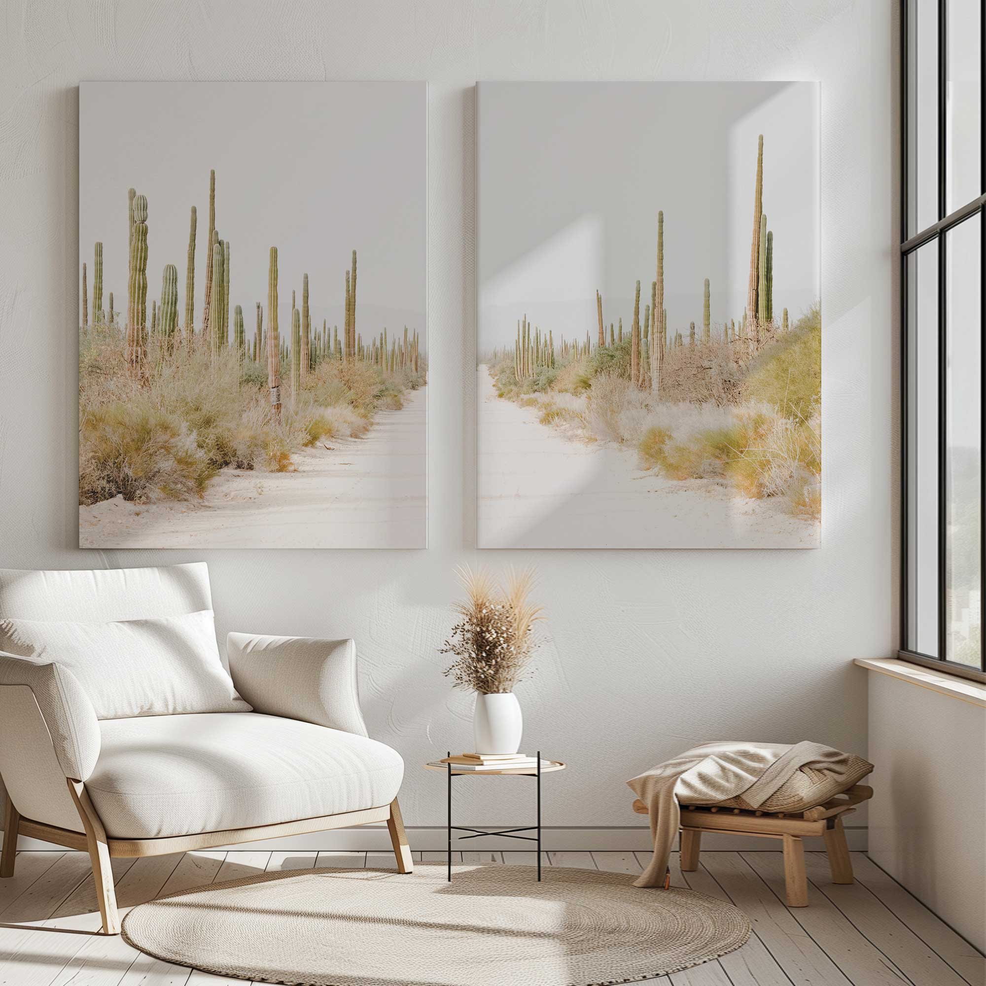 Desert Tranquility Large Canvas Print - Stunning Wall Art for Living Room, Bedroom & Office Decor - Perfect for Home & Commercial Spaces