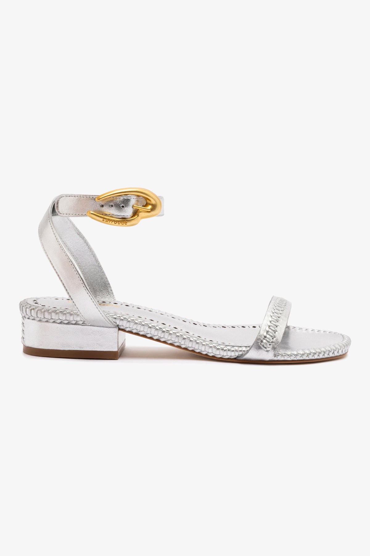 Verona Flat Sandal Women's Comfortable Metallic Leather Slip-On Shoes for Summer Beach Walking & Casual Outfits