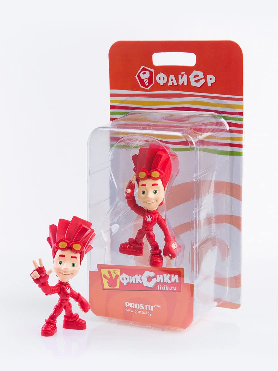 Fixiki Collectible Action Figures - PROSTO Toys Fixies Fire - Perfect for Kids Playtime, Birthday Gifts & TV Show Fans Collection