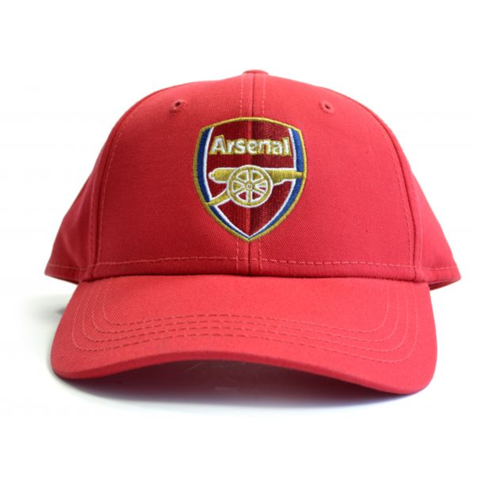 Official Arsenal FC Embroidered Baseball Cap - Red Team Logo Snapback Hat for Men & Women - Perfect for Match Days & Fan Gifts