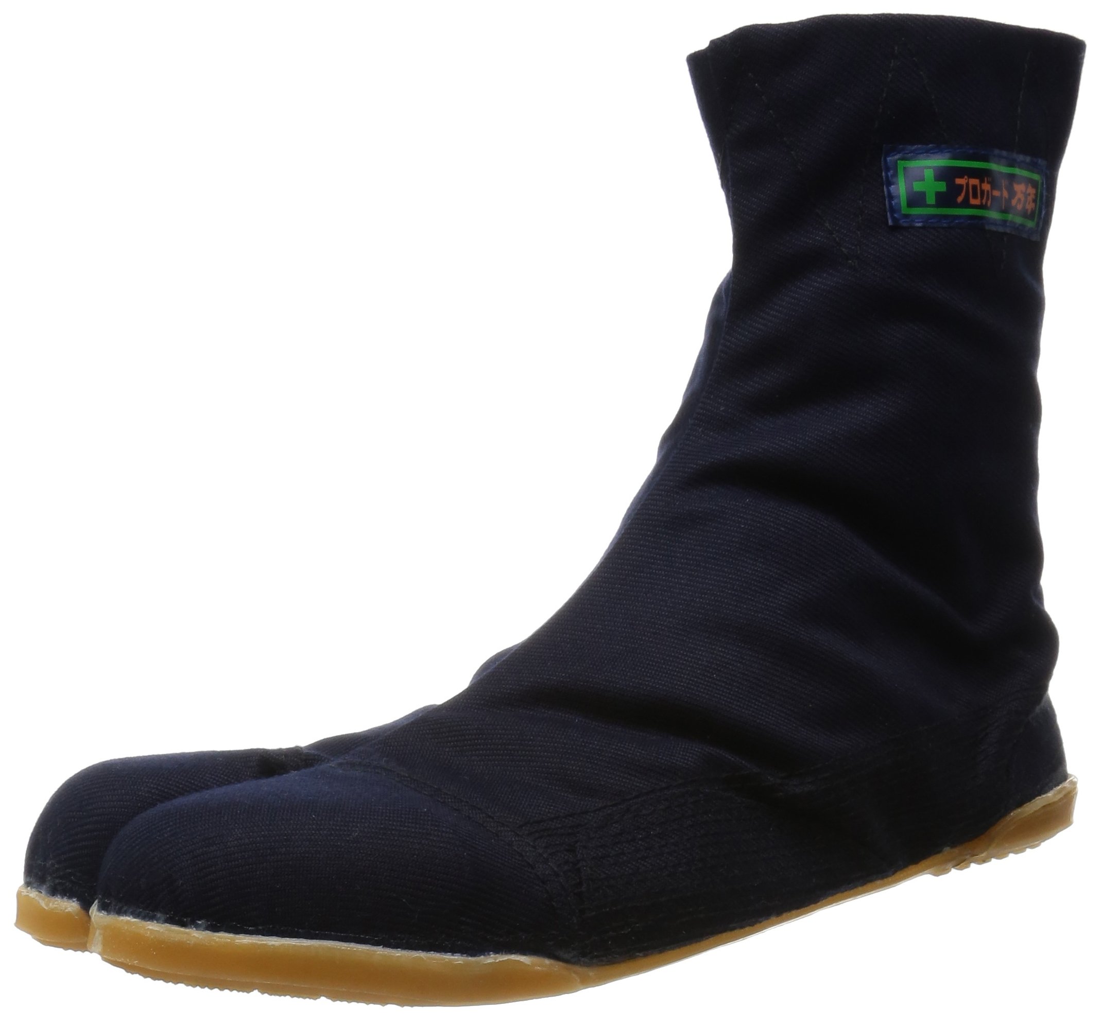 Traditional Japanese Tabi Shoes - Matsuri Jog Navy with 6 Clips | Comfortable Split-Toe Design for Martial Arts, Cosplay & Cultural Festivals
