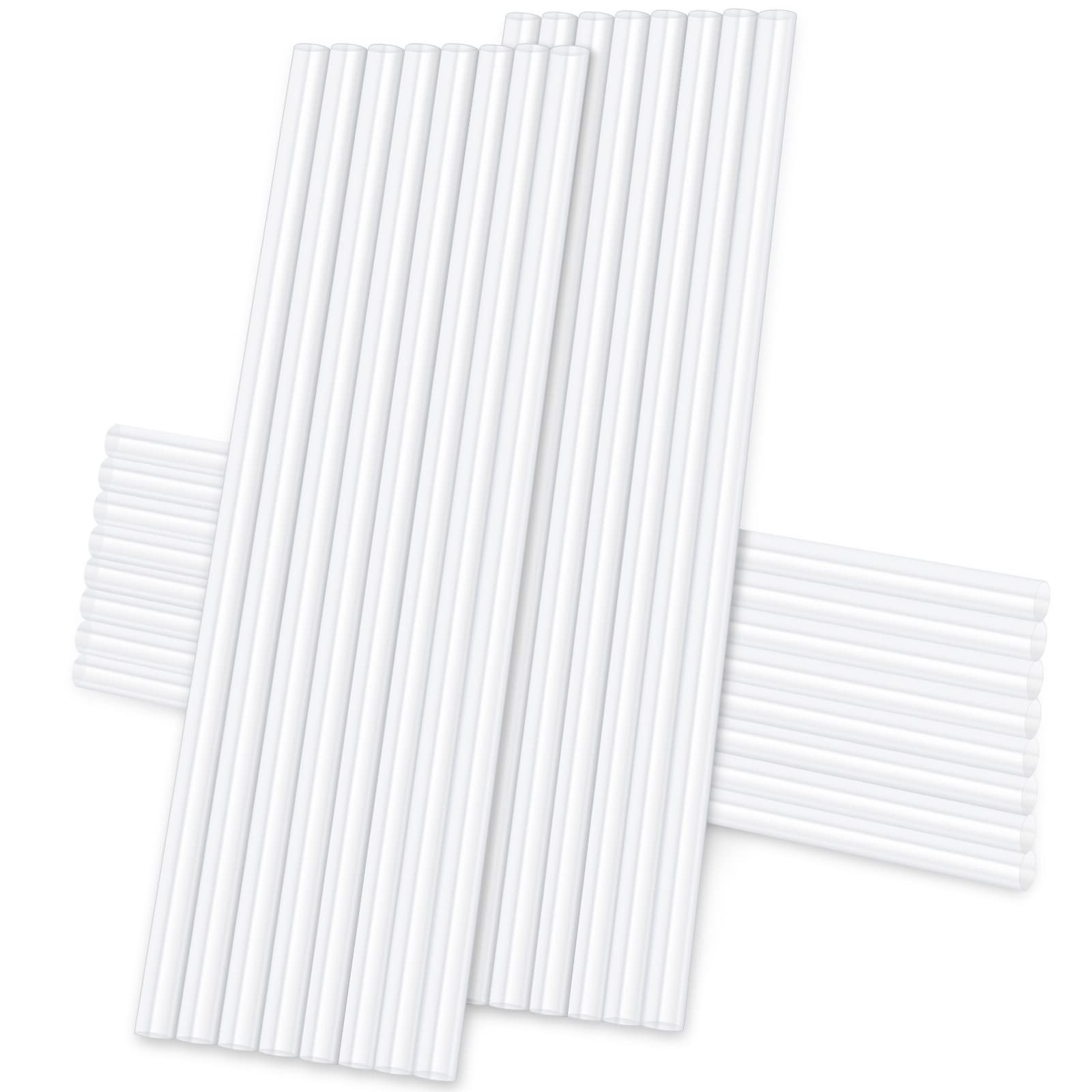 24PCS Clear Mini Hot Glue Sticks 0.27