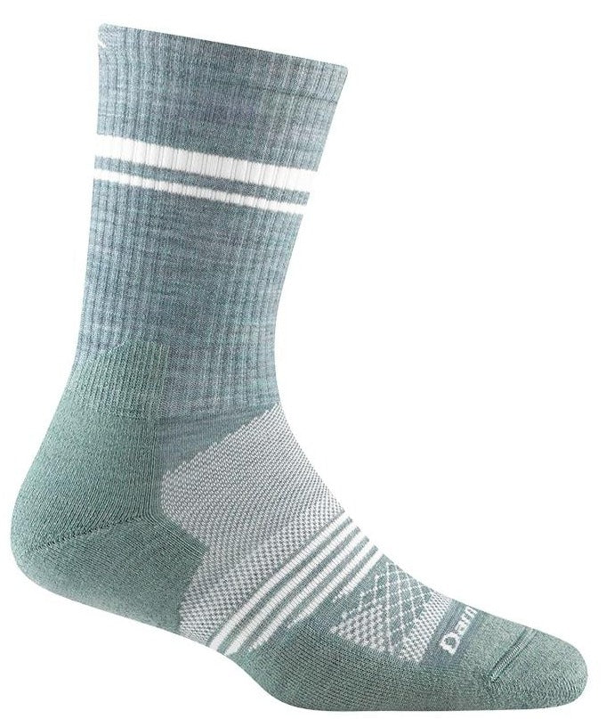 Darn Tough Women's Run Element Lightweight Crew Socks - Moisture Wicking Running Socks for Women - Perfect for Marathon, Trail Running & Outdoor Activities