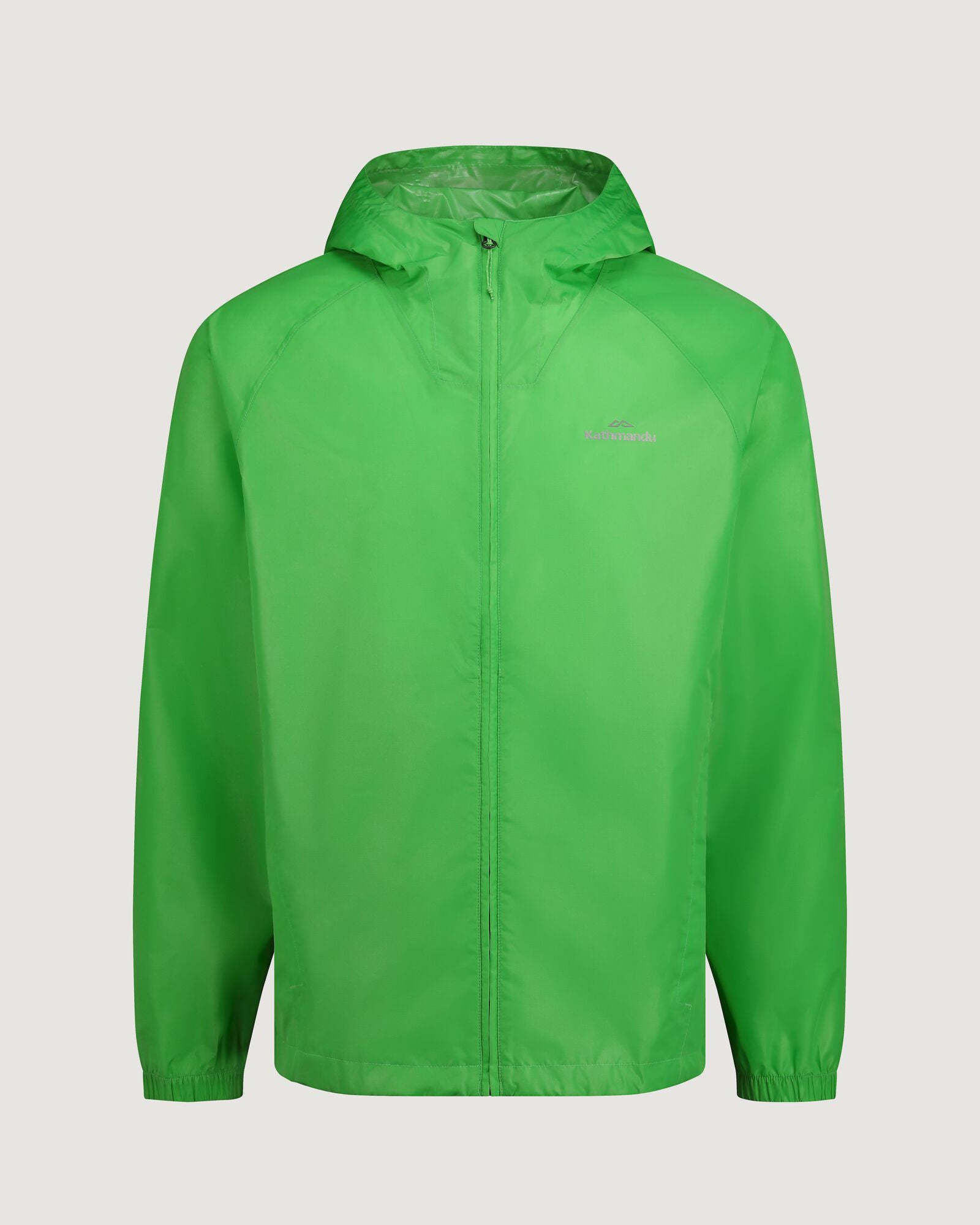 Men's Waterproof 2-Layer Rain Jacket with Pockets - Lightweight & Breathable for Outdoor Hiking, Camping & Travel | Lizzard