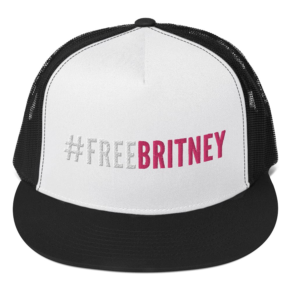Free Britney Embroidered Trucker Cap - Stylish Unisex Baseball Hat for Fans & Supporters | Perfect for Concerts, Rallies & Everyday Wear
