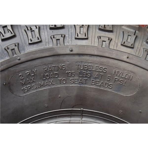 Ocelot P322 Rear 20x7-8 ATV Tires - 2-Ply Durable Tubeless Off-Road Tires for Dirt, Grass & Gravel - Knobby Sport Non-Directional Tread - Perfect for Trail Riding, Farm Work & Outdoor Adventures