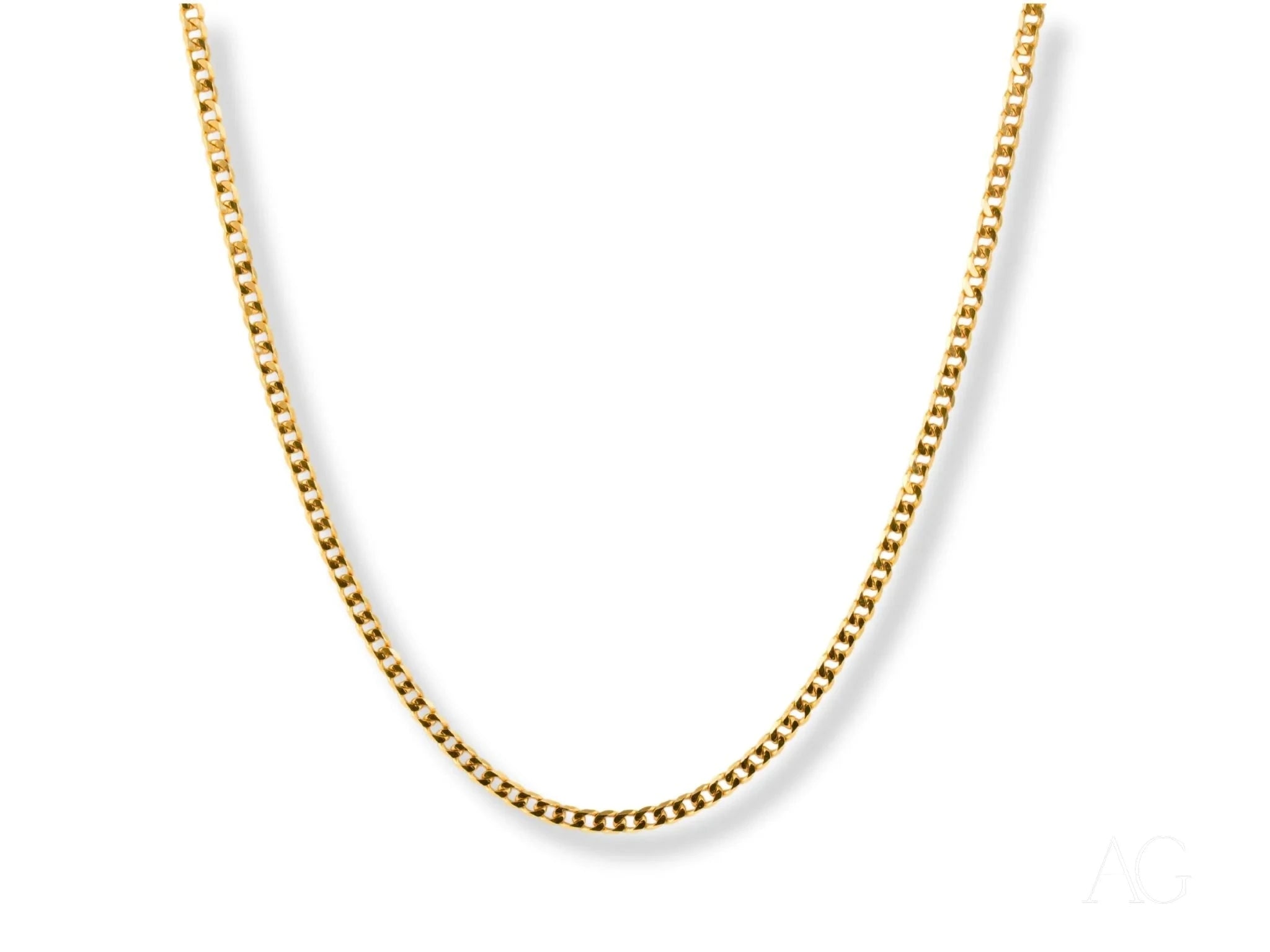 18K Gold Cuban Chain for Men & Women - Luxury Hip Hop Jewelry - Perfect for Parties, Weddings & Everyday Wear