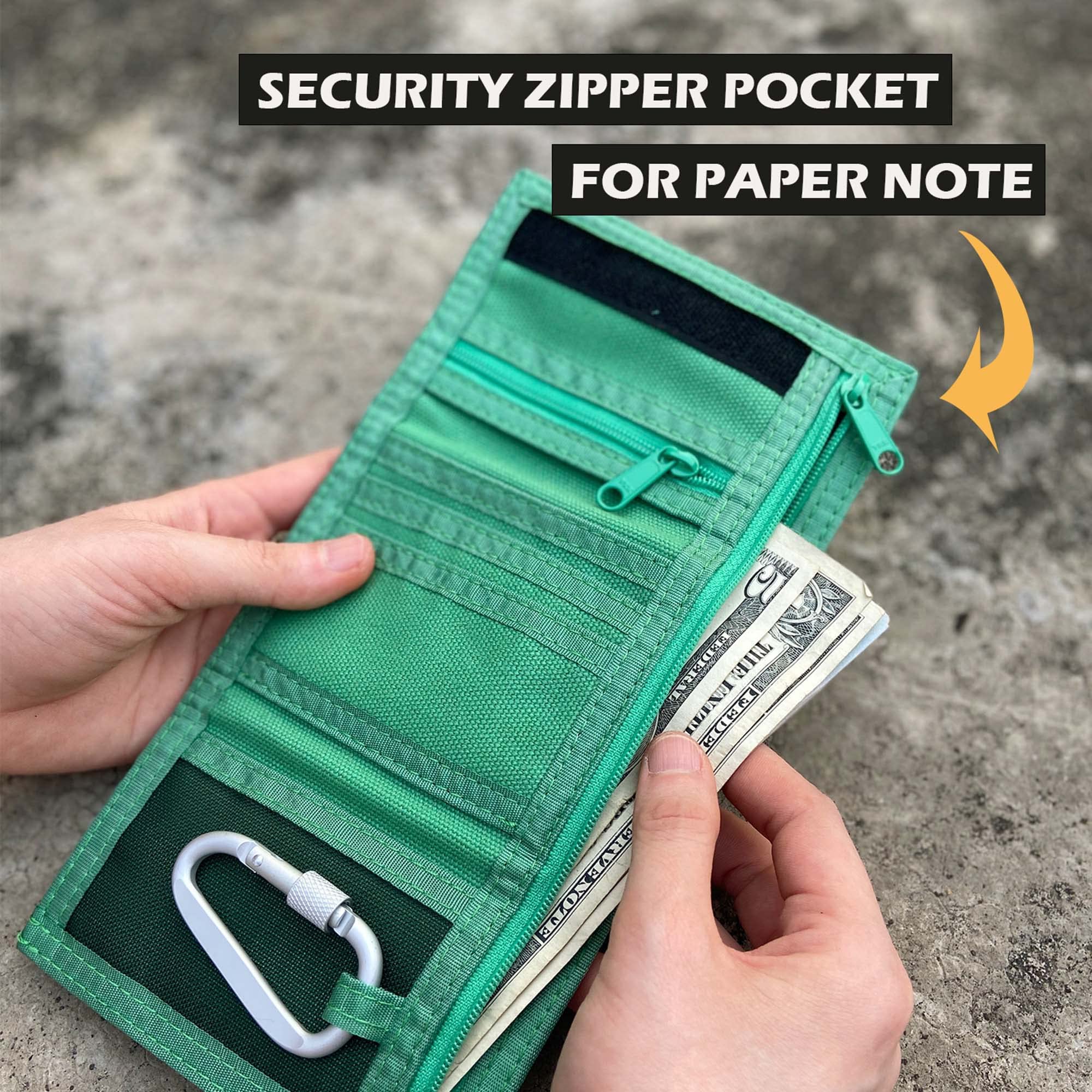 Durable Kids Wallet for Boys and Girls with Keychain Lanyard - Perfect for School, Travel, and Everyday Use