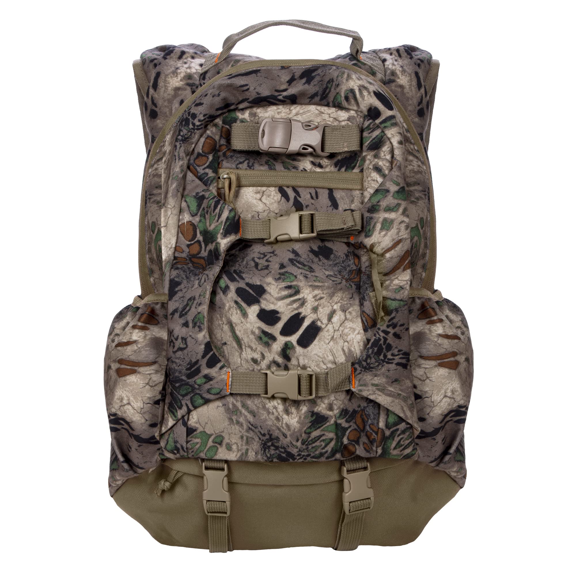 North Mountain Gear Camouflage Hunting Backpack - Waterproof Bow & Rifle Compatible Hunting Bag for Outdoor Adventures, Hiking & Tactical Missions (Prym1 Multi-Purpose)