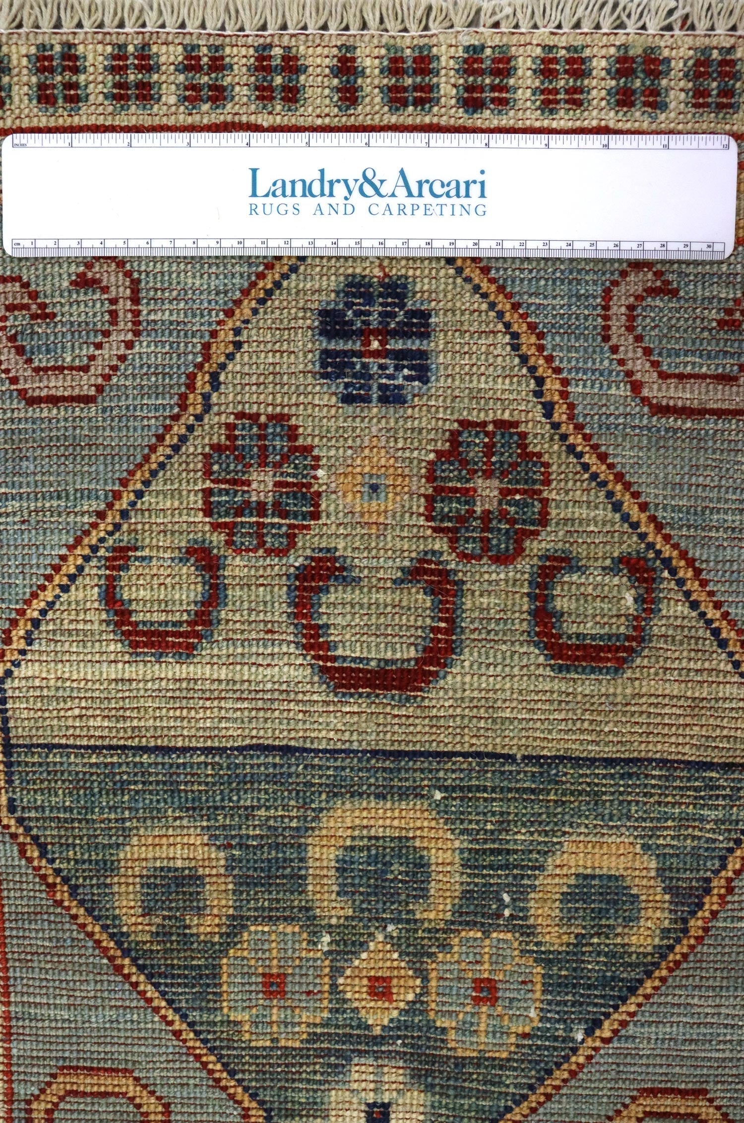 Handwoven Afghan Tribal Rug - Authentic Village J66027 Design for Boho Home Decor, Living Room, Bedroom & Office