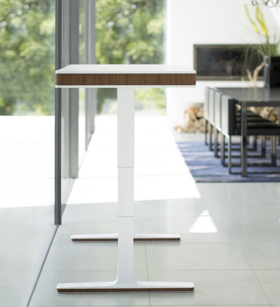 Moll T7 Electric Standing Desk - Adjustable Height Ergonomic Home Office Desk for Work & Study - Perfect for Remote Work, Gaming & Small Spaces