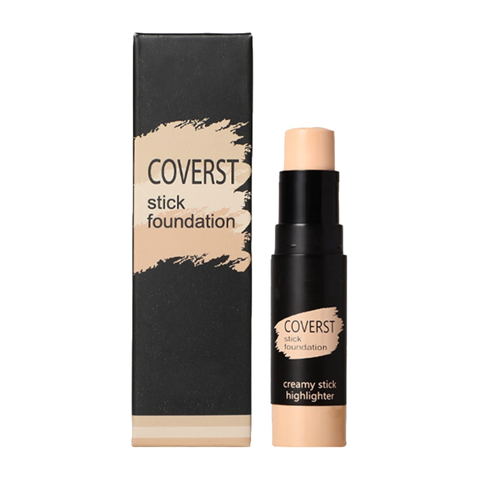 Brighten Skin Sweatproof Concealer Stick - Hydrating Long Lasting Concealer & Eyebrow Pencil | Perfect for Daily Makeup, Covering Dark Circles & Shaping Brows
