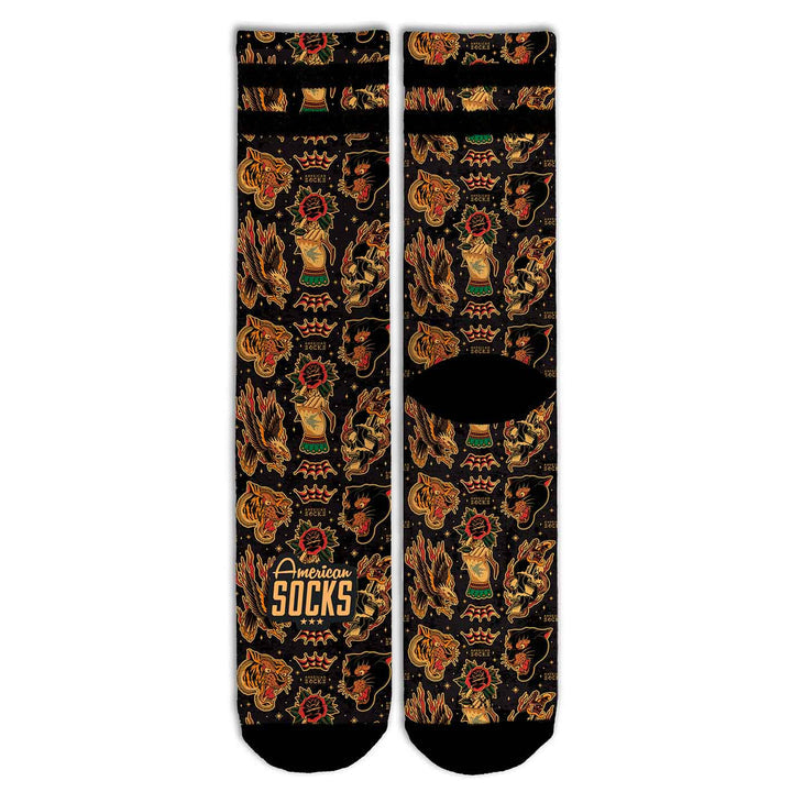 American Socks Signature Clash Mid High - Comfortable Cotton Crew Socks for Men & Women - Perfect for Sports, Work & Everyday Wear