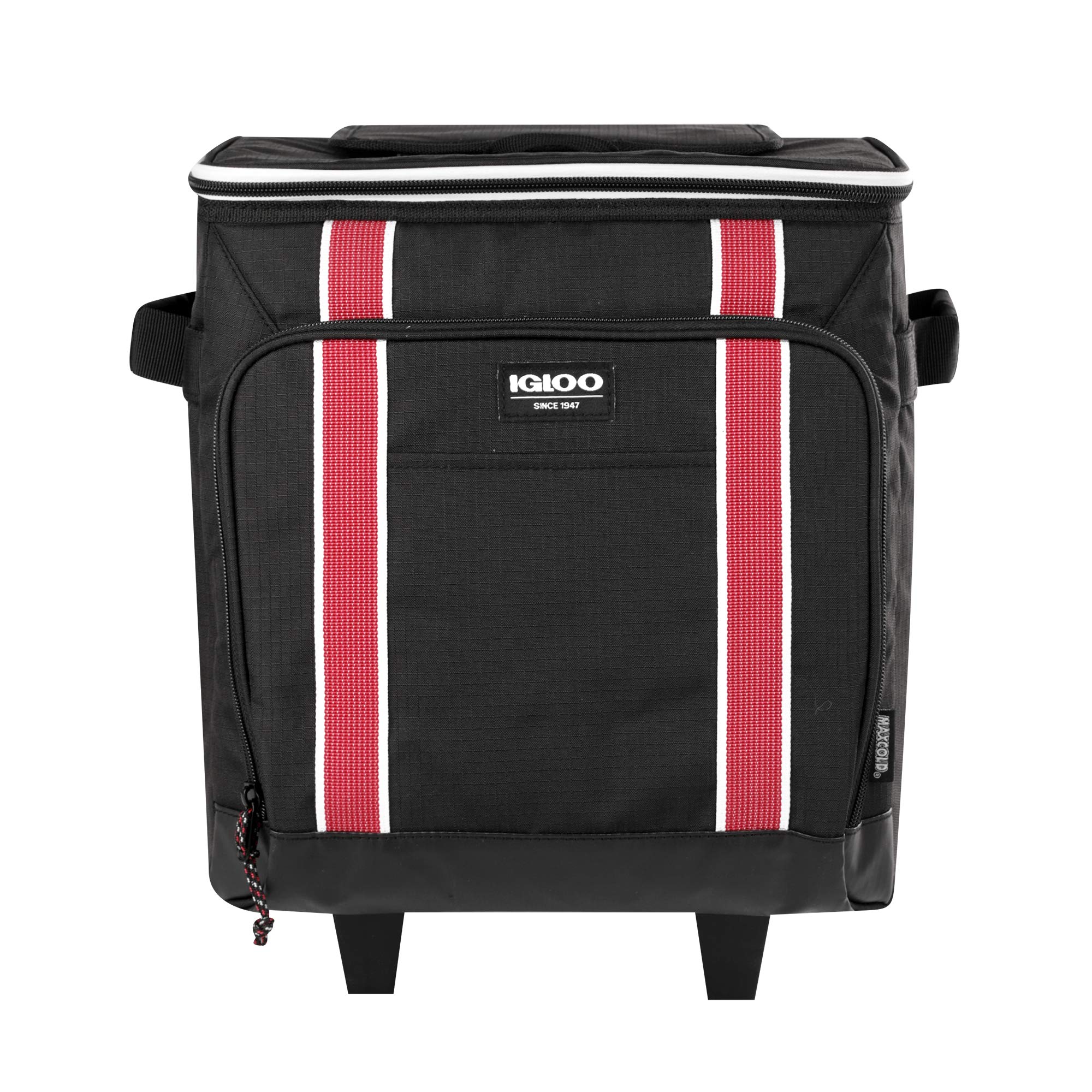Igloo Large Portable Insulated Soft Cooler with Wheels - Perfect for Camping, Beach Trips, Picnics & Outdoor Adventures