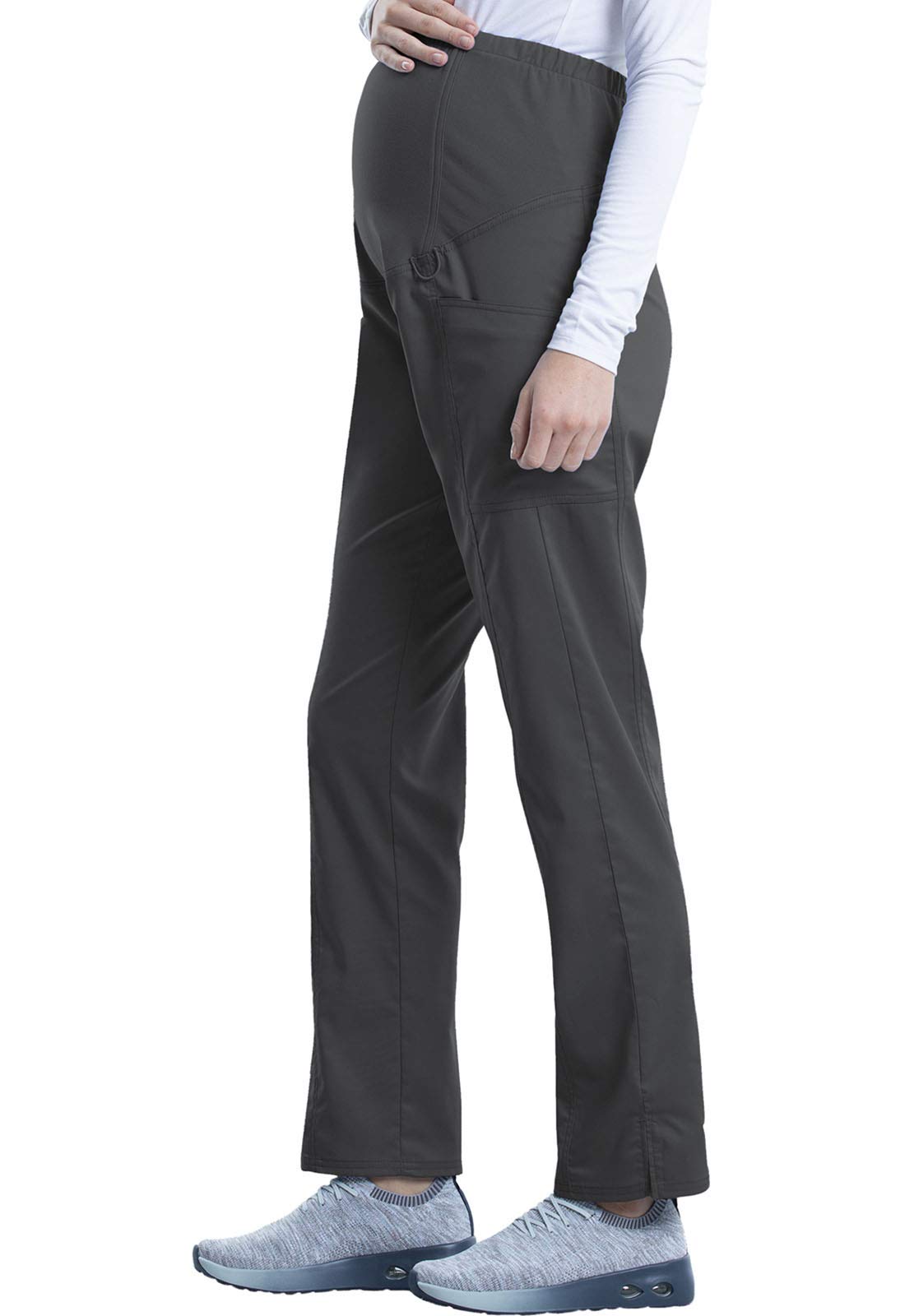 Cherokee Women's Workwear Scrubs Pants - Maternity Straight Leg WW155 - Comfortable & Durable for Nurses, Doctors & Healthcare Professionals