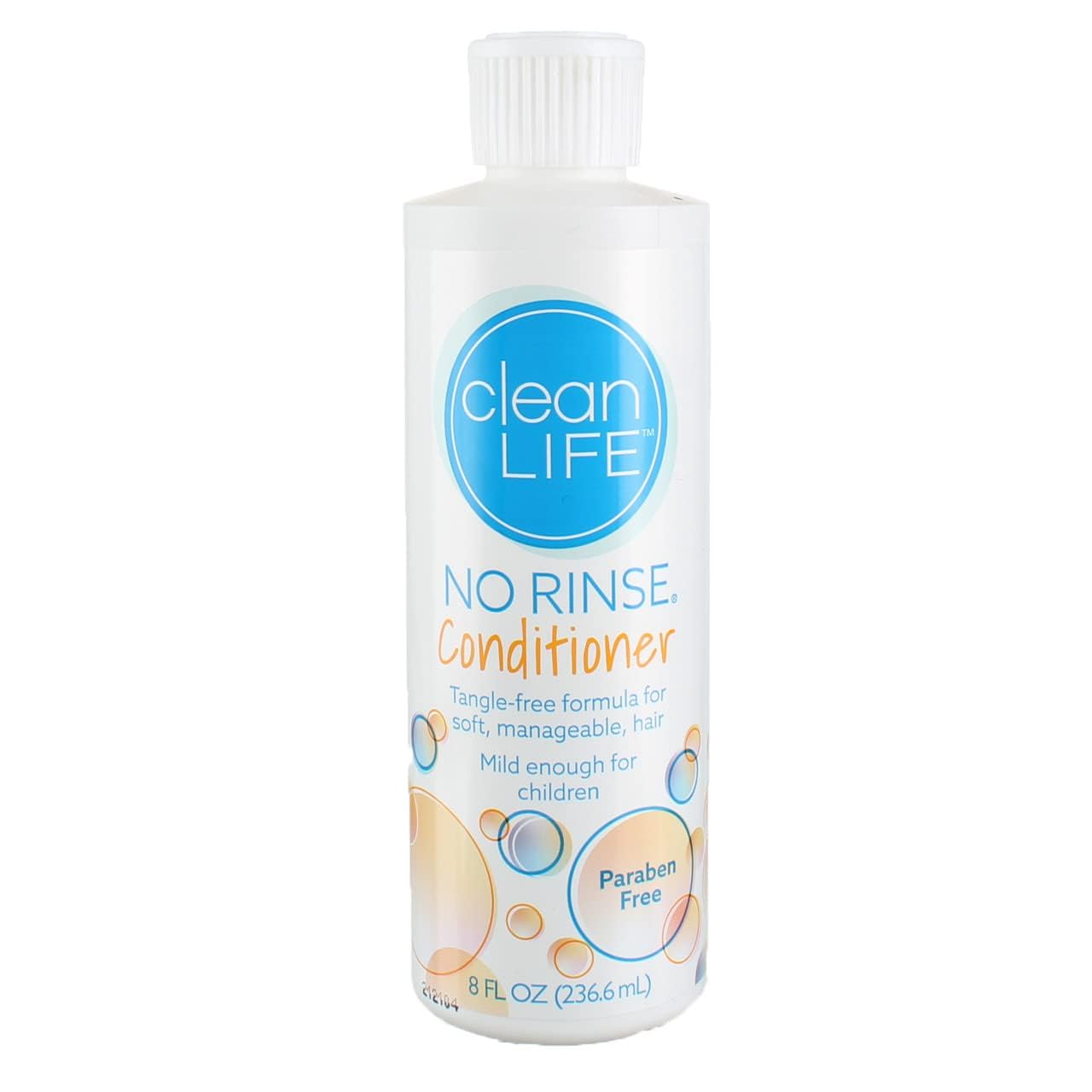 No Rinse Hair Conditioner - 8 oz | Moisturizing Leave-In Treatment for Dry, Damaged Hair | Perfect for Travel, Camping & Post-Surgery Care