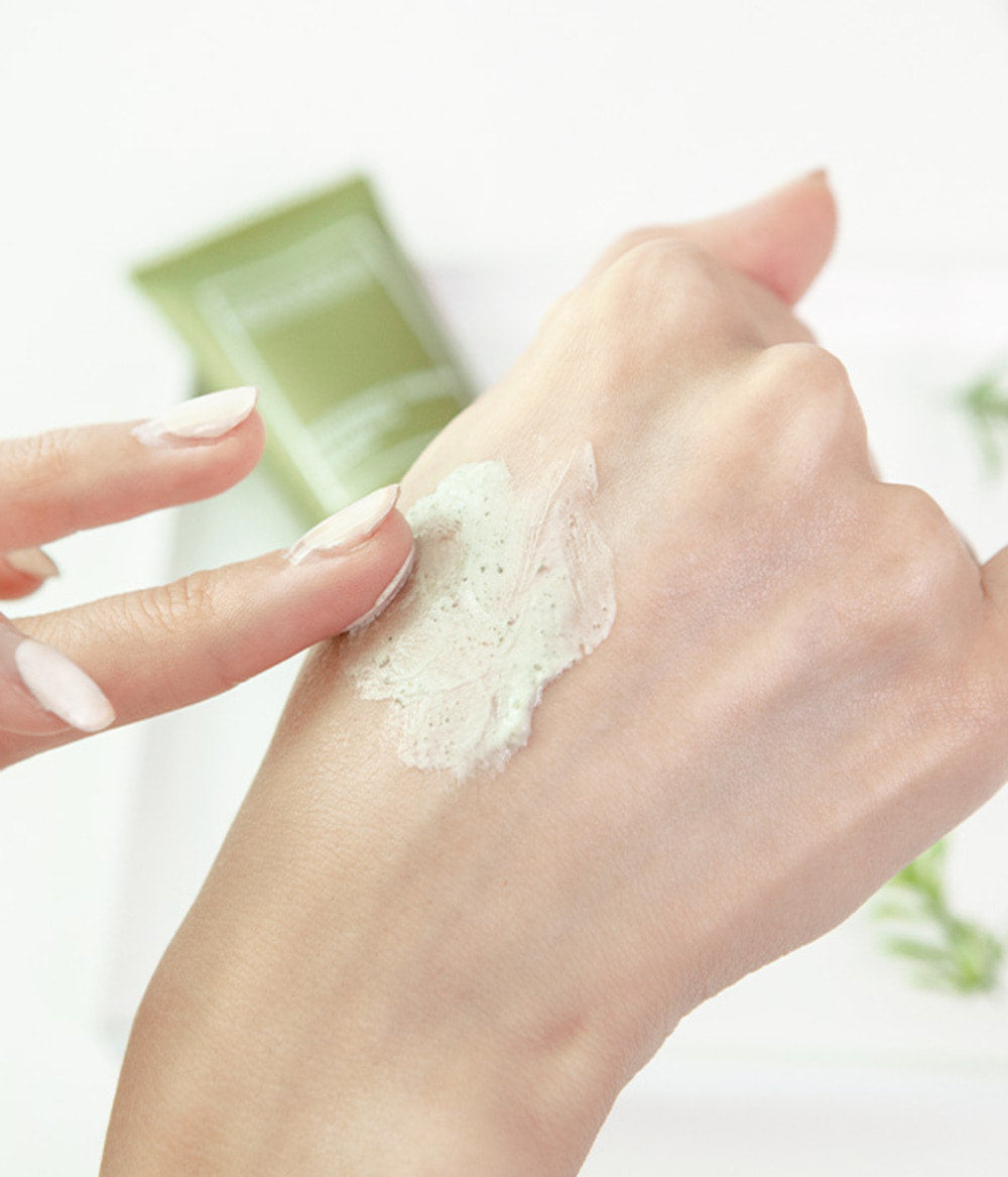 Bonajour Mugwort Cream Calming Mask 50ml - Soothing Facial Treatment for Sensitive Skin | Perfect for Nighttime Skincare Routine & Post-Sun Care