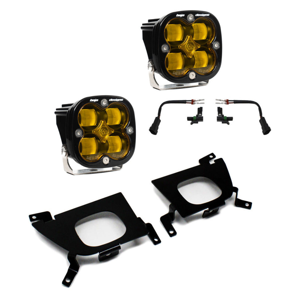 2022 Chevy 2500/3500 HD SAE-Compliant Fog Light Kit - Upgrade Your Truck's Visibility for Night Driving & Off-Road Adventures