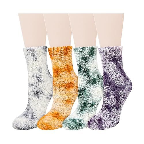4 Pack- Multicolor Tie Dye