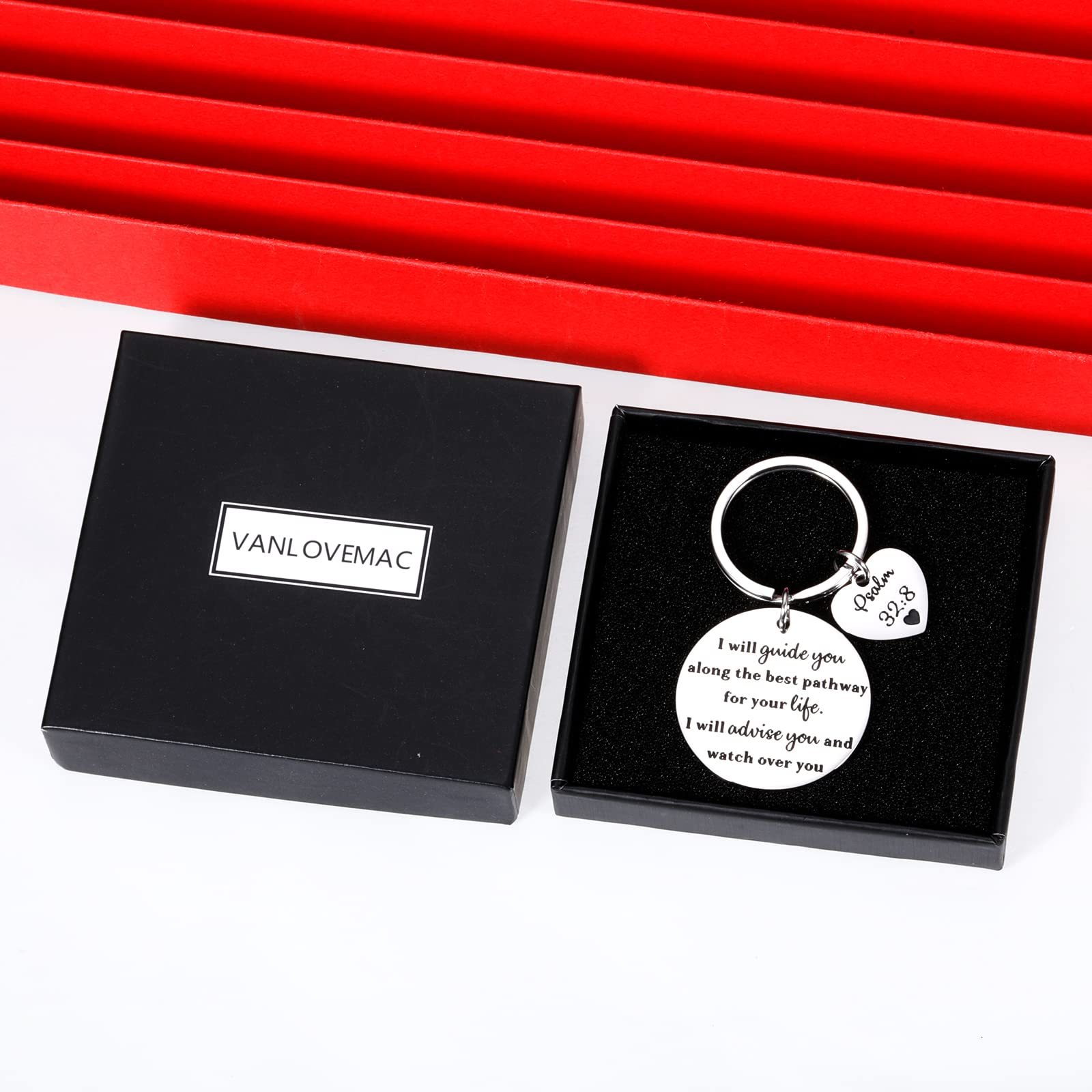 First Communion Gifts for Girls & Boys - Religious Christian Keychain with Bible Verse - Perfect for Easter Basket Stuffers, Birthday, Baptism - Ideal Gift for Daughter, Son, Granddaughter (Great for Church Events & Daily Faith Inspiration)