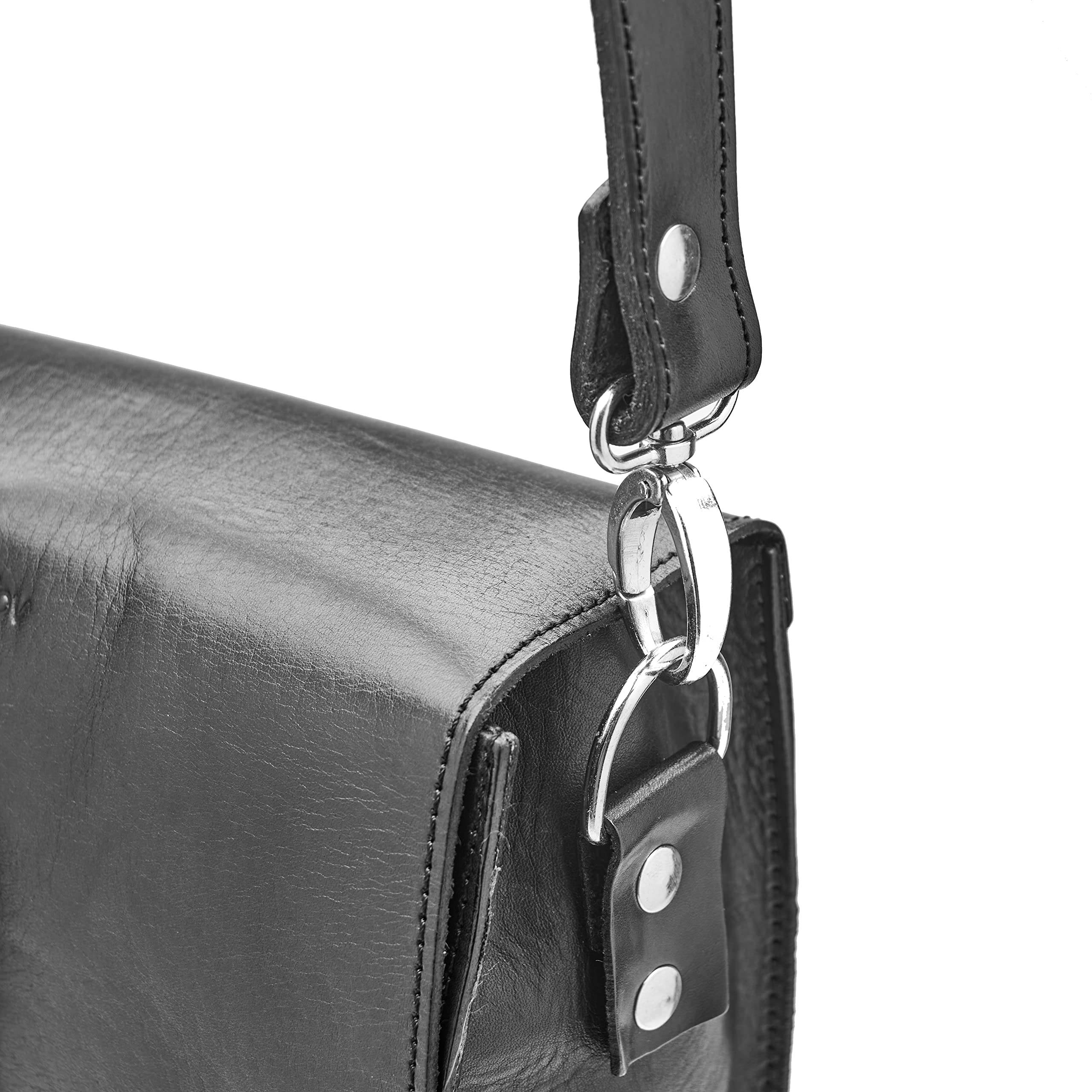 BALIBETOV Genuine Argentine Leather Mate Bag Set - Premium Yerba Mate Gourd Carrier & Thermos Holder Tote - Handcrafted Leather Matera with Matching Yerbera Bag for Traditional South American Tea Drinking - Perfect for Outdoor Adventures, Camping & Daily Use