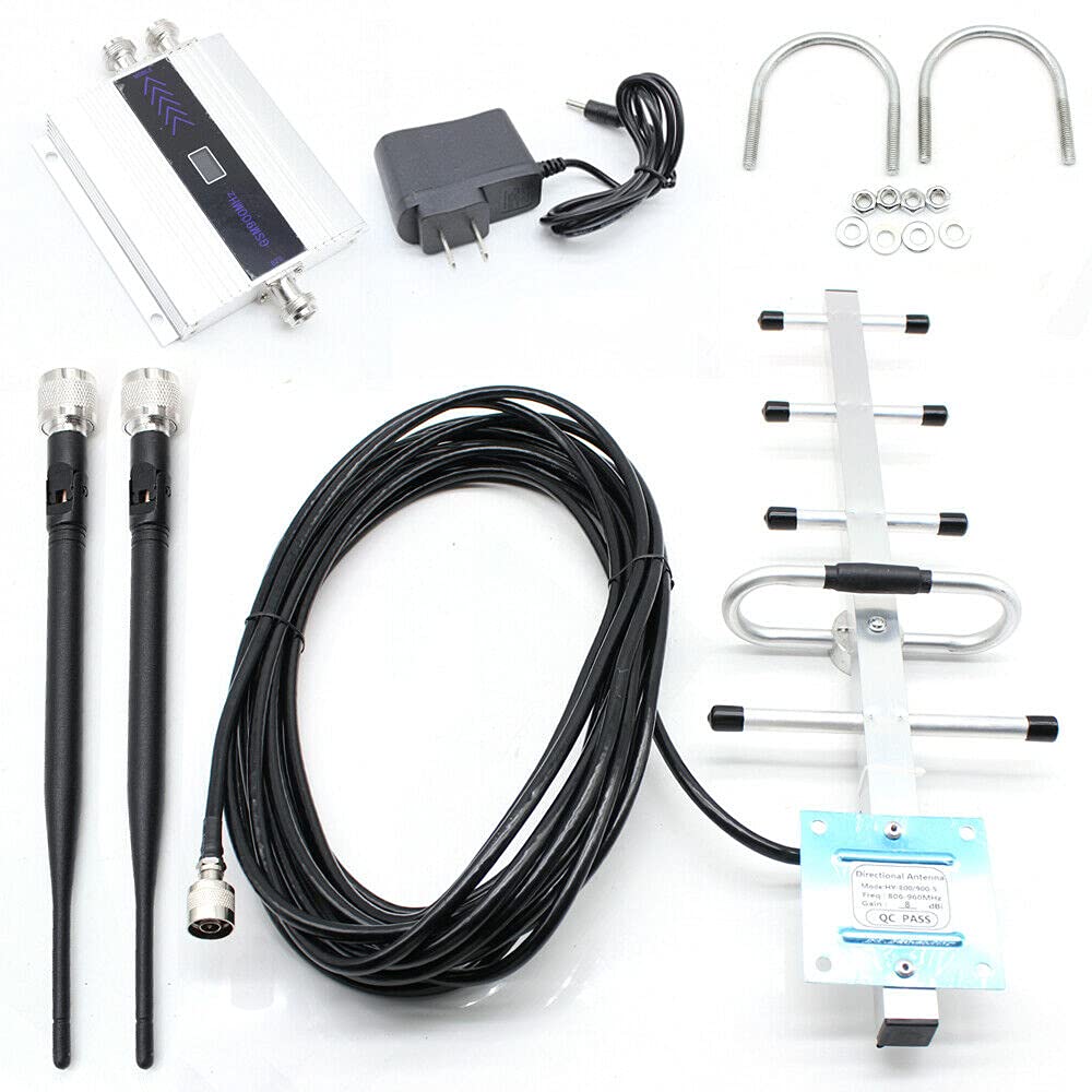 GSM 900MHz Cell Phone Signal Booster Kit for Home & Office