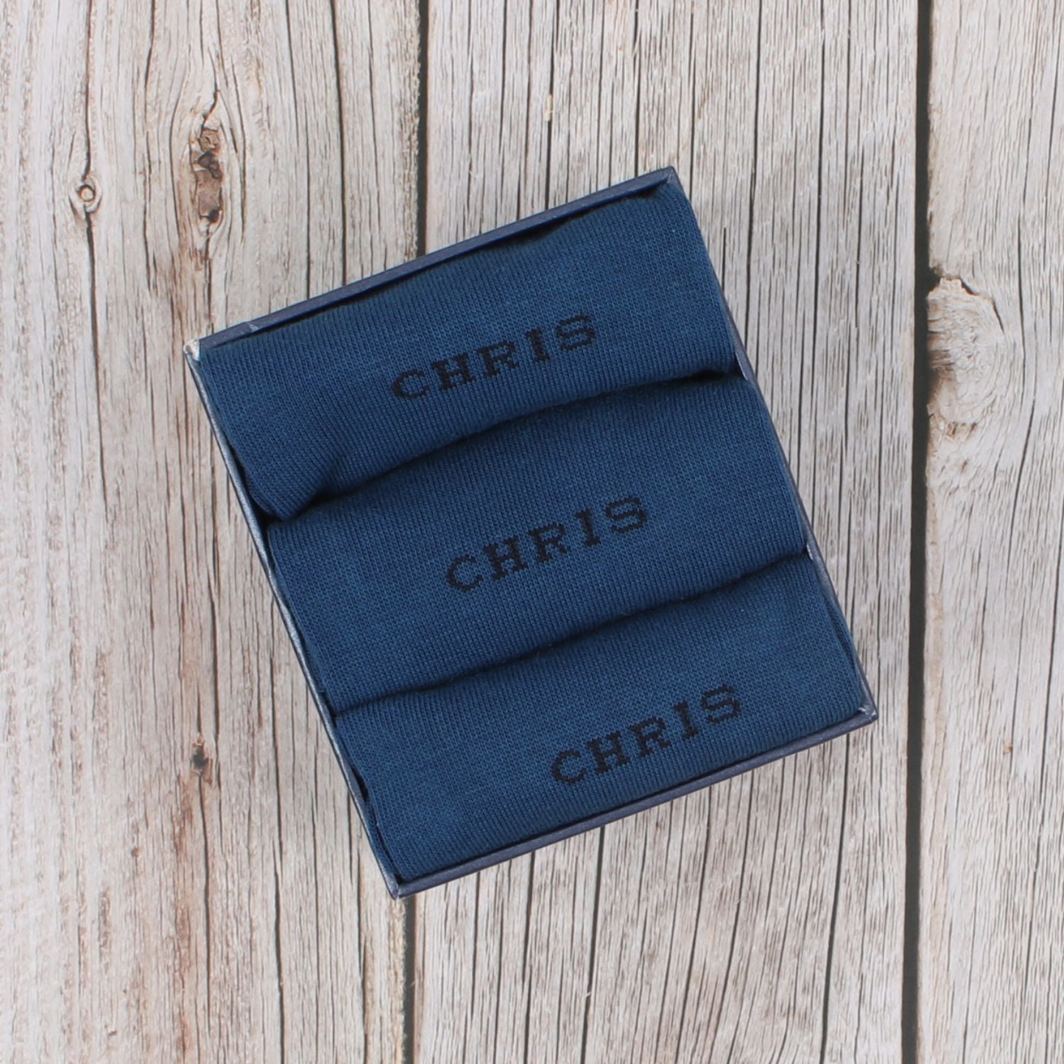 Personalized Men's Socks - 3 Pack Custom Socks for Gifts, Christmas, Birthday | Comfortable & Unique Present for Him, Dad, Husband | Perfect for Casual Wear, Office & Special Occasions