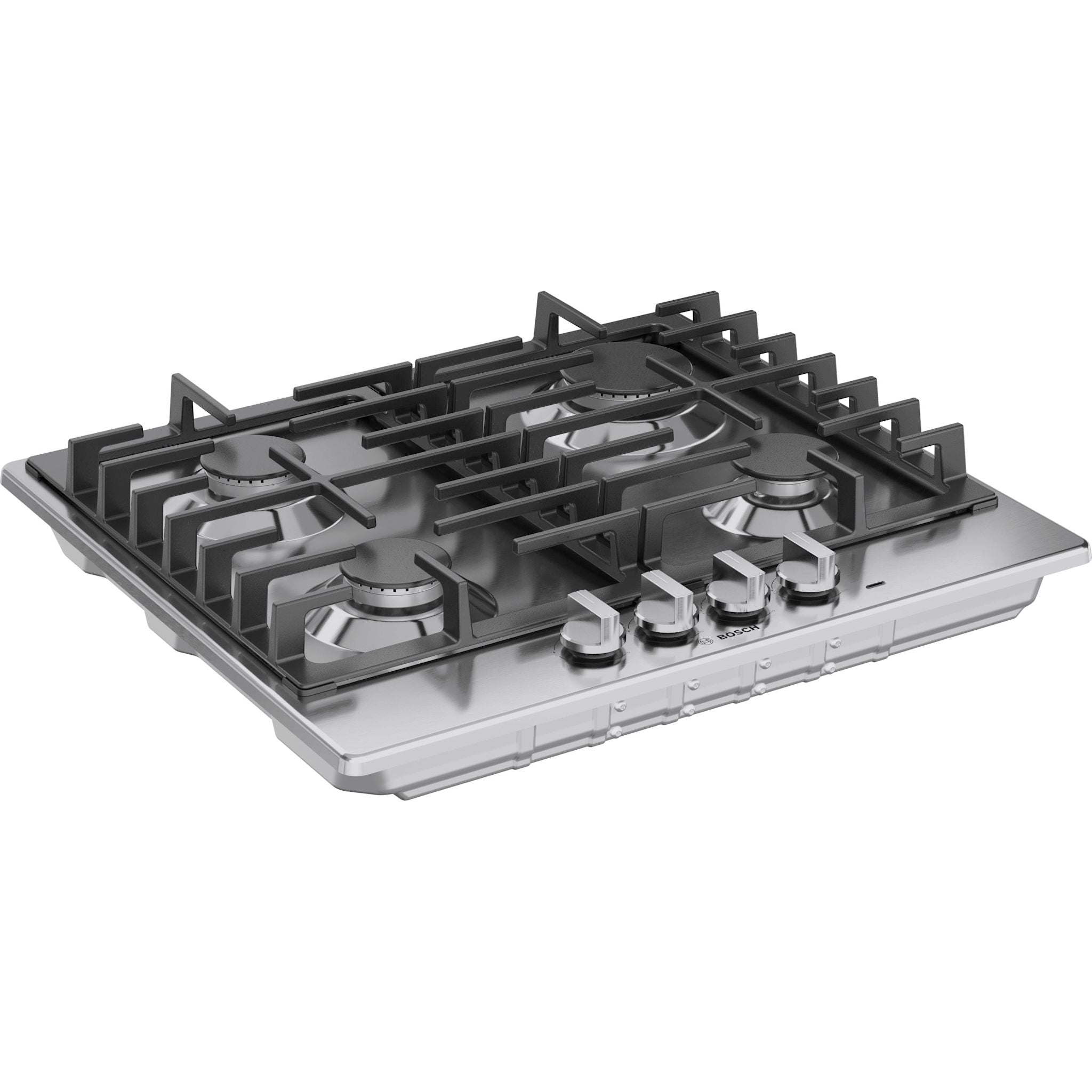 Bosch 24-Inch Gas Cooktop NGM5453UC - 5 Burner Stainless Steel Built-In Range for Home Kitchen Cooking | Perfect for Boiling, Searing & Simmering