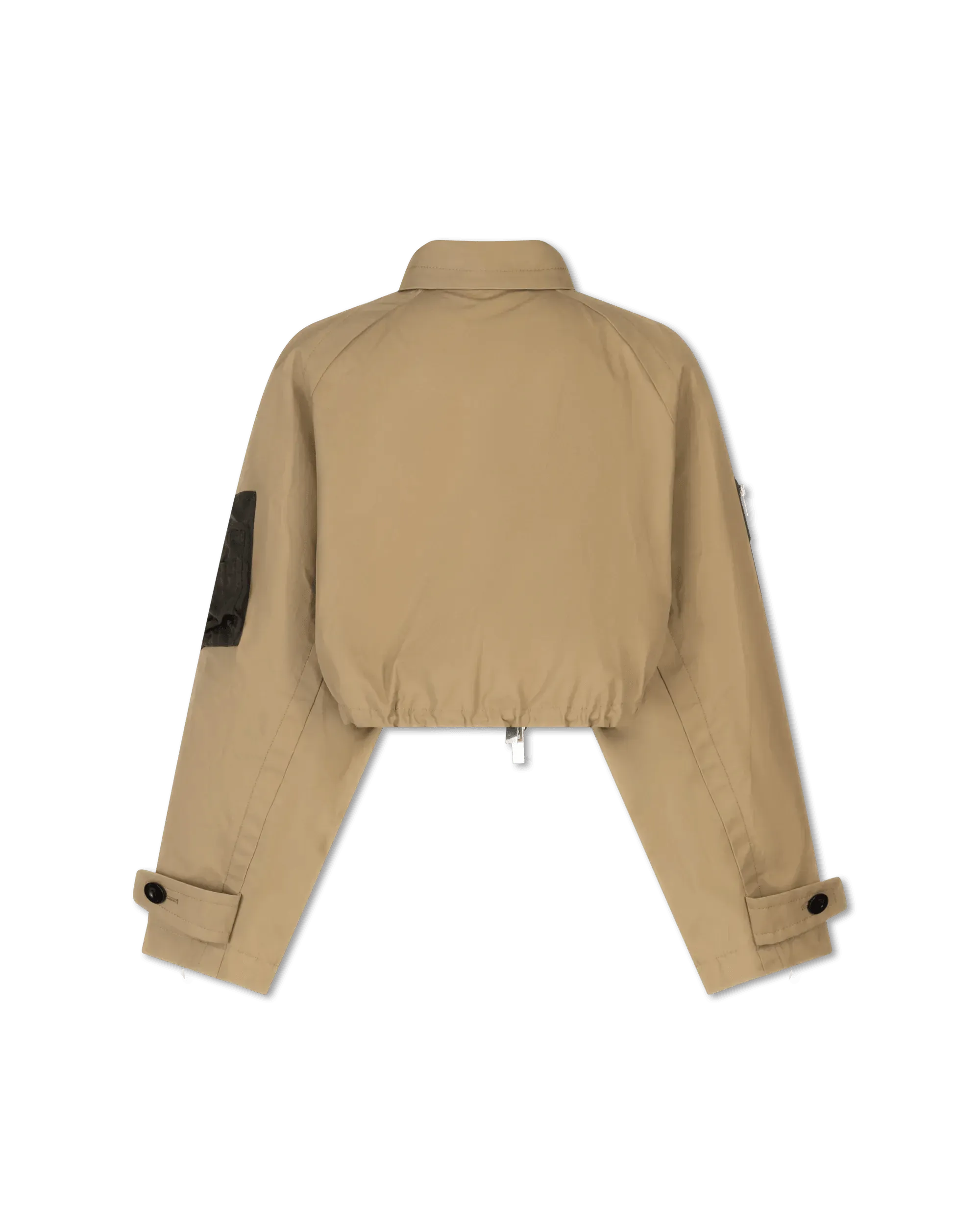 Women's Cropped Cotton Bomber Jacket - Lightweight Casual Outerwear for Spring & Fall | Perfect for Streetwear, Travel & Everyday Fashion