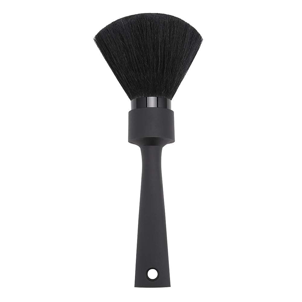 Professional Salon Hair Neck Duster Brush - Extendable Handle Hair Cutting & Styling Brush for Barbers & Hairdressers - Perfect for Salon Hair Cleaning, Sweeping Clippings & Styling Maintenance